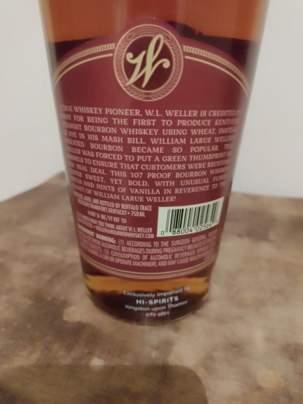 Weller, Antique 107, The Original Wheated Bourbon