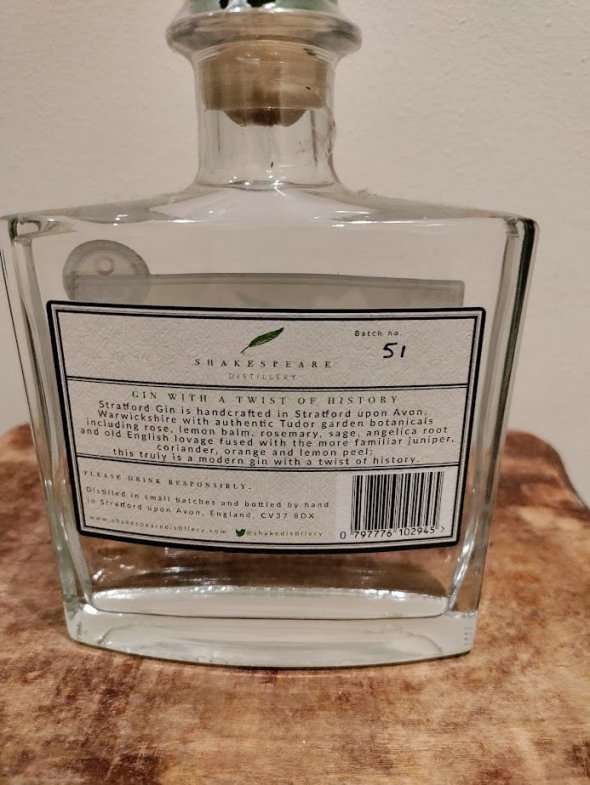 Shakespeare Distillery, Batch No. 51