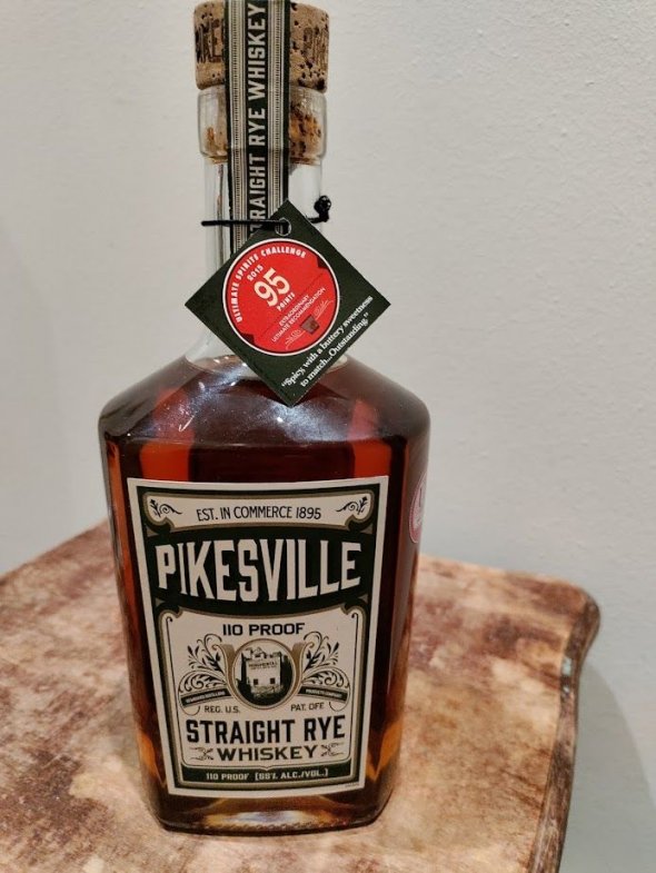 Pikesville, Straight Rye 110 Proof 6YO