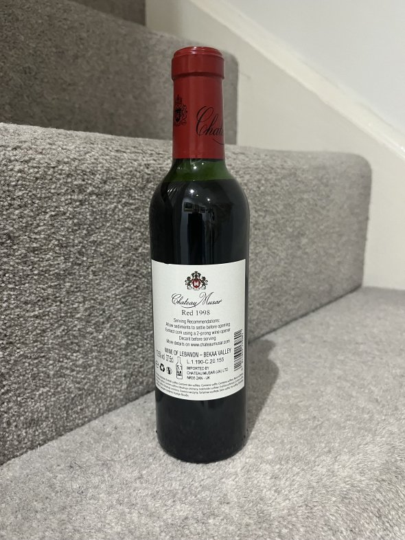 1998 Chateau Musar, Red