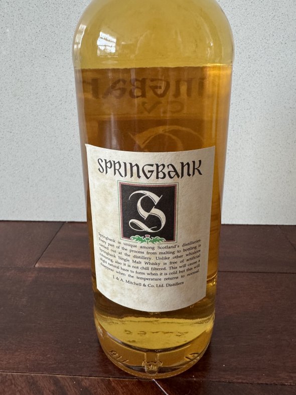 Springbank C.V 3 year