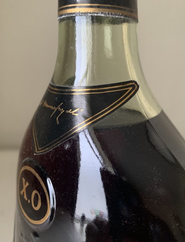 Older Label/Box Hennessy X.O Cognac 