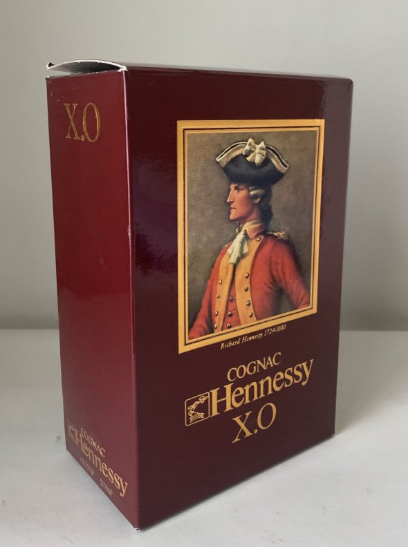 Older Label/Box Hennessy X.O Cognac 