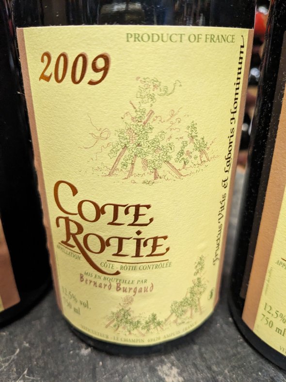 Bernard Burgaud, Cote Rotie