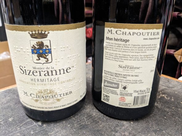 M. Chapoutier, Hermitage, Monier de la Sizeranne