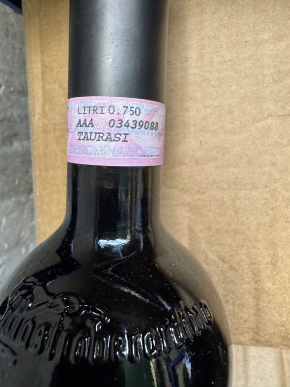 Mastroberardino, Radici Riserva Antonio, Taurasi