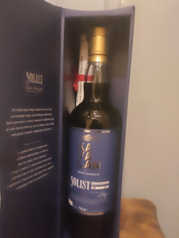 Kavalan, Vinho Barrique Solist, Cask Strength
