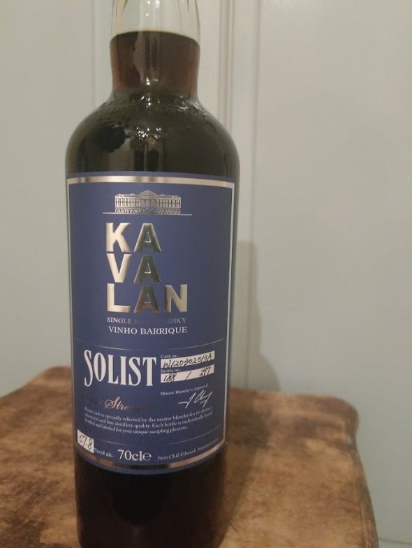 Kavalan, Vinho Barrique Solist, Cask Strength