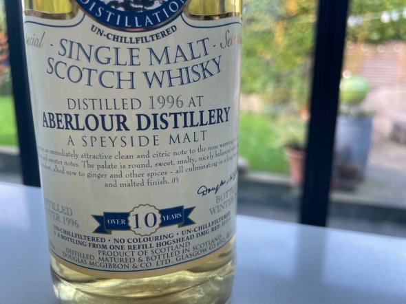 The McGibbons Provenance Single Malt Whiskey Aberlour Distillery Speyside +10 YO