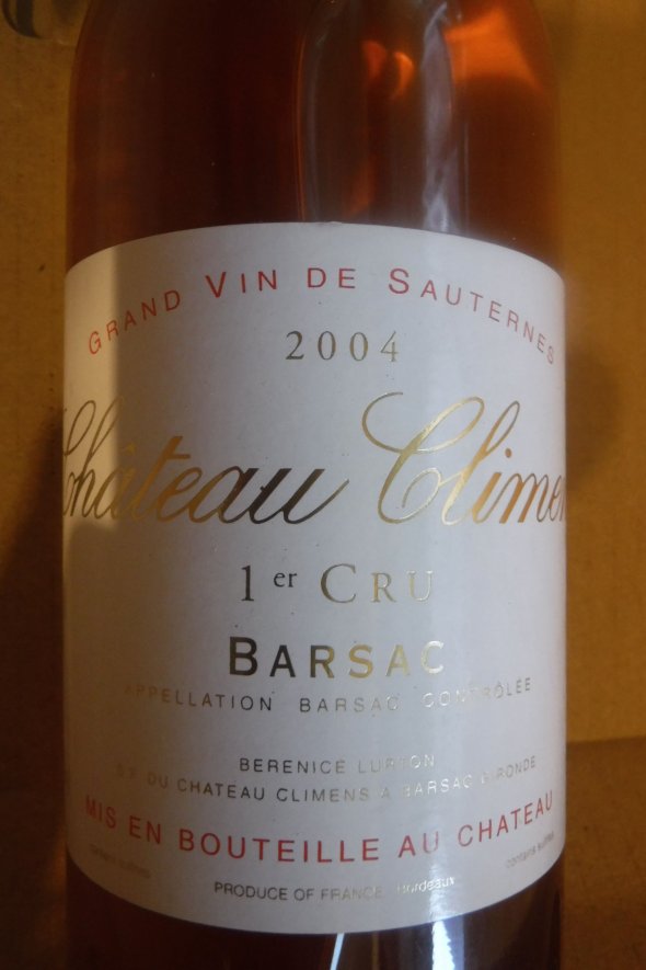 Chateau Climens Premier Cru Classe, Barsac