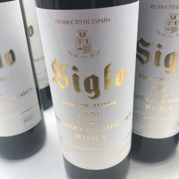 Siglo 2001 Vino De Autor Familia Fernandez De Manzanos Rioja