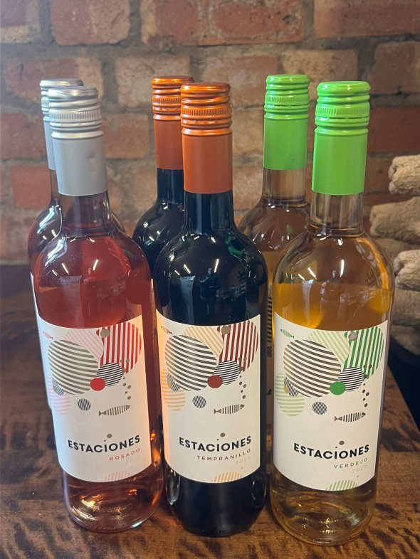 Estaciones Rosado/Tempranillo/Verdejo