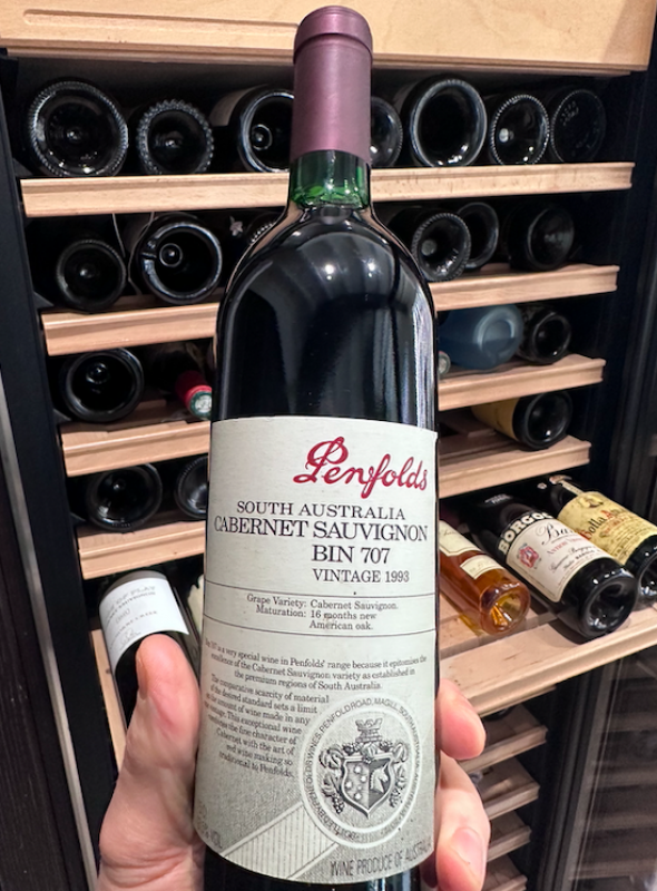 Penfolds, Bin 707 Cabernet Sauvignon, South Australia