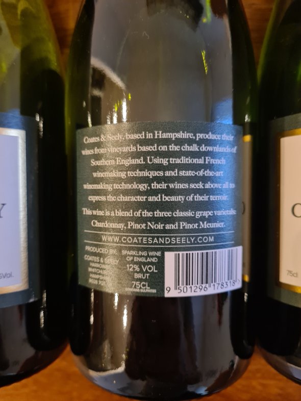 Coates & Seely, Britagne Brut Reserve, England