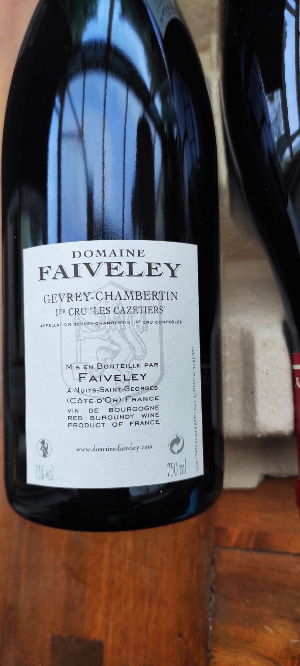 Domaine Faiveley, Gevrey Chambertin Premier Cru, Les Cazetiers 