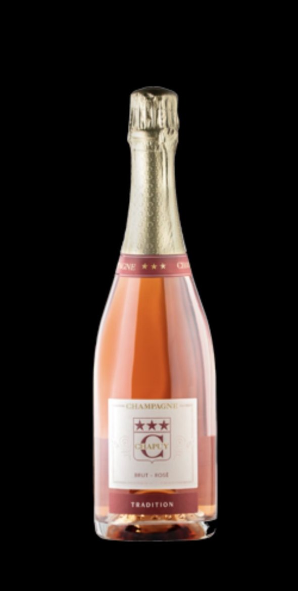Champagne Chapuy Rose Tradition , Grand Cru Oger, NV, Cote des Blancs, parcel of 6x75cl, NV