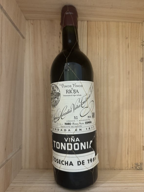 Lopez R, Vina Tondonia, Rioja