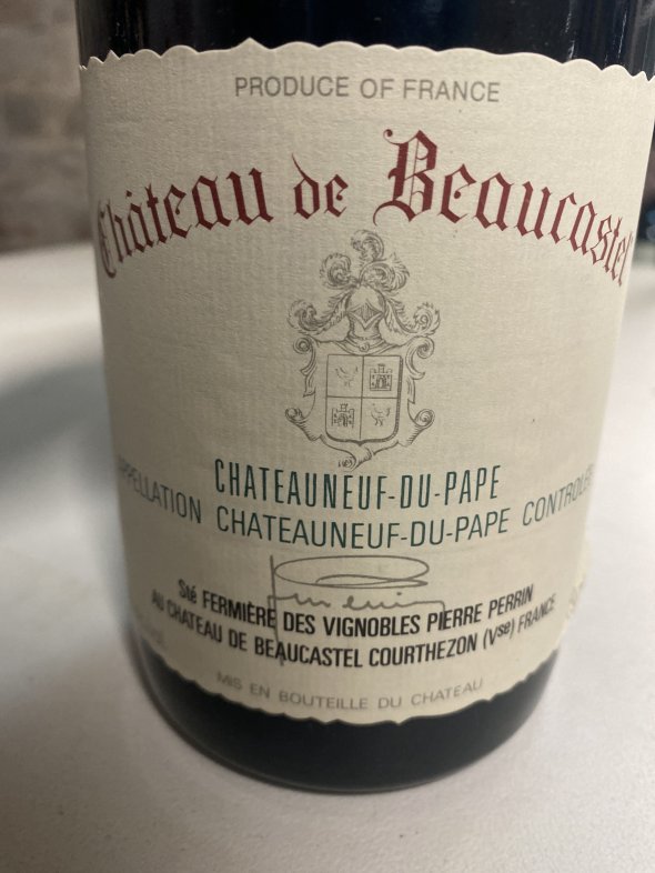 Chateau de Beaucastel Rouge, Chateauneuf-du-Pape