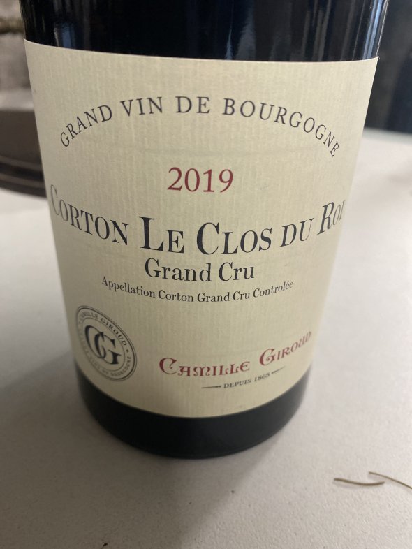 Camille Giroud, Corton Grand Cru, Le Clos du Roi