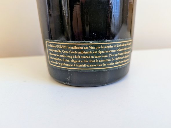 Gosset, Grand Millesime