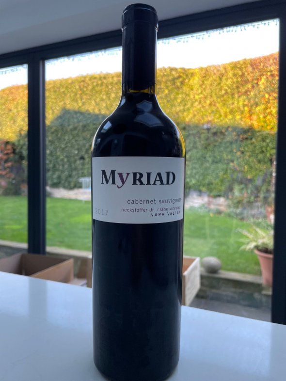 Myriad, Beckstoffer Dr. Crane Vineyard Cabernet Sauvignon, Napa Valley