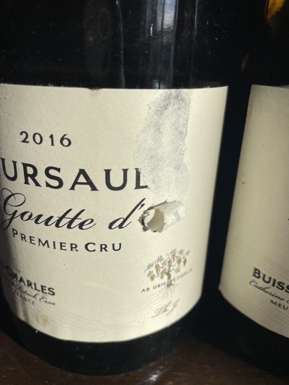 Buisson Charles, Meursault Premier Cru, Les Gouttes d'Or