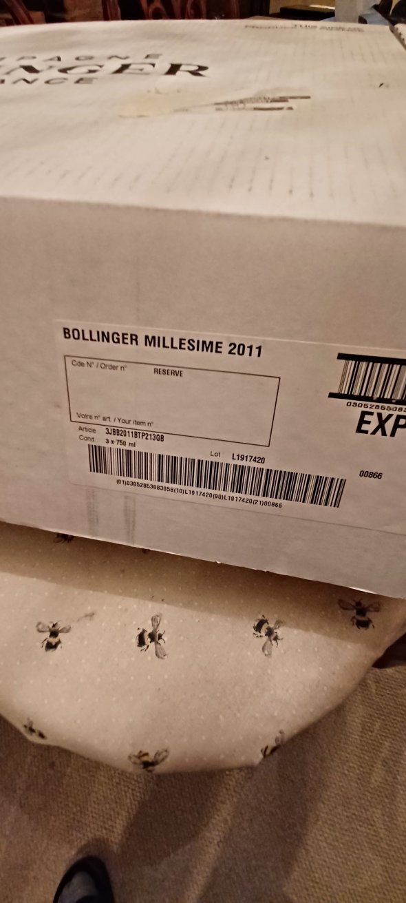 Bollinger, James Bond 007 Millesime