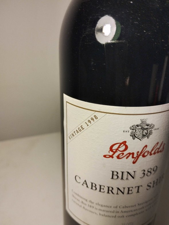 Penfolds, Bin 389 Cabernet Shiraz, South Australia