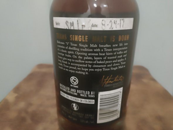 Balcones, Single Malt Classic Edition