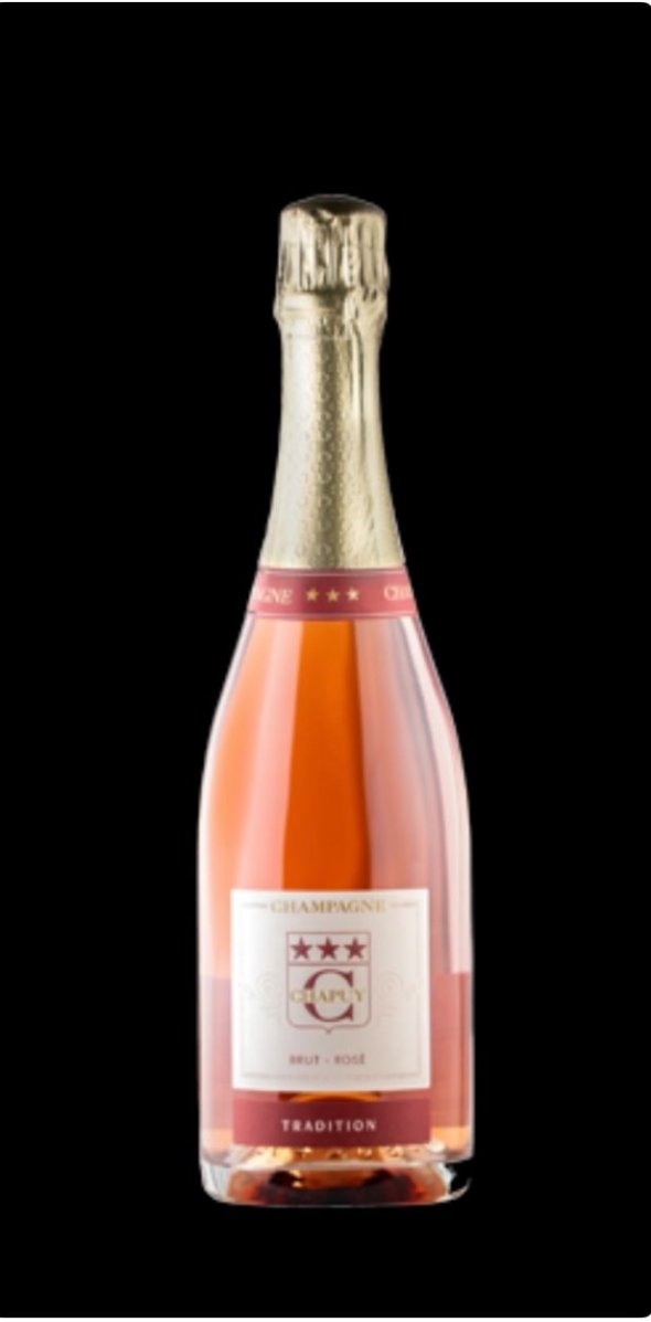 Champagne Chapuy Rose Tradition , Grand Cru Oger, NV, Cote des Blancs, parcel of 6x75cl, NV