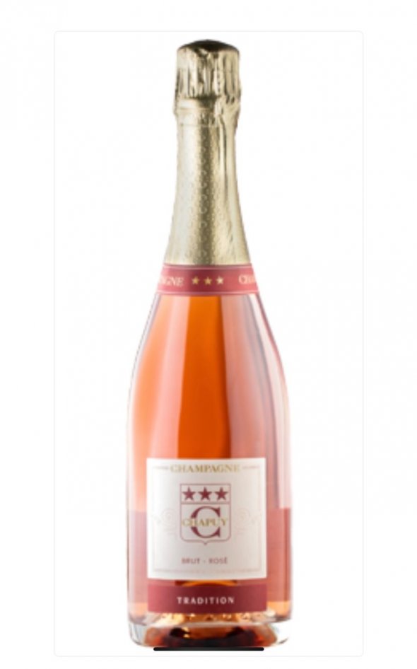 Champagne Chapuy Rose Tradition , Grand Cru Oger, NV, Cote des Blancs, parcel of 6x75cl, NV