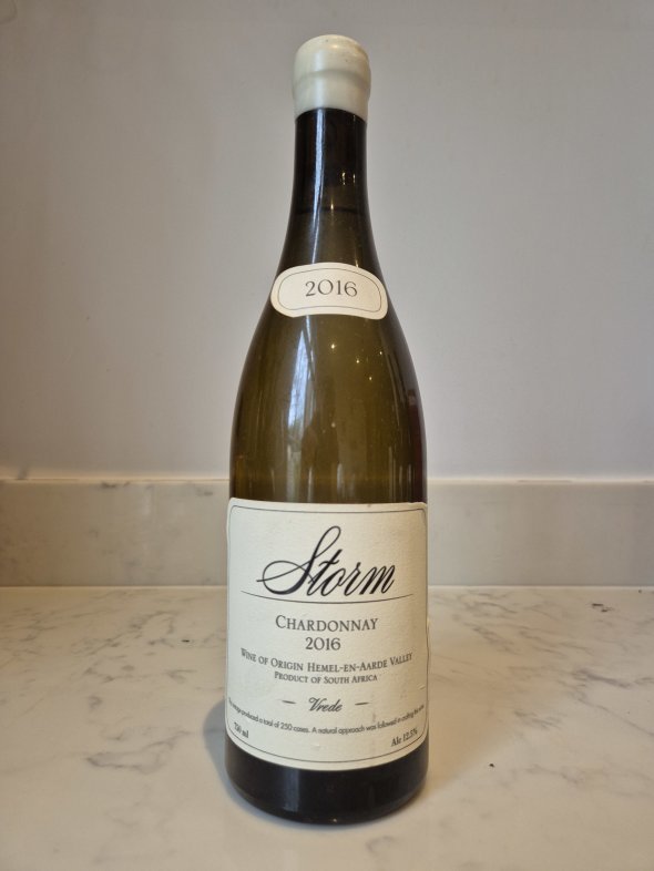 Storm, Vrede Chardonnay, Walker Bay