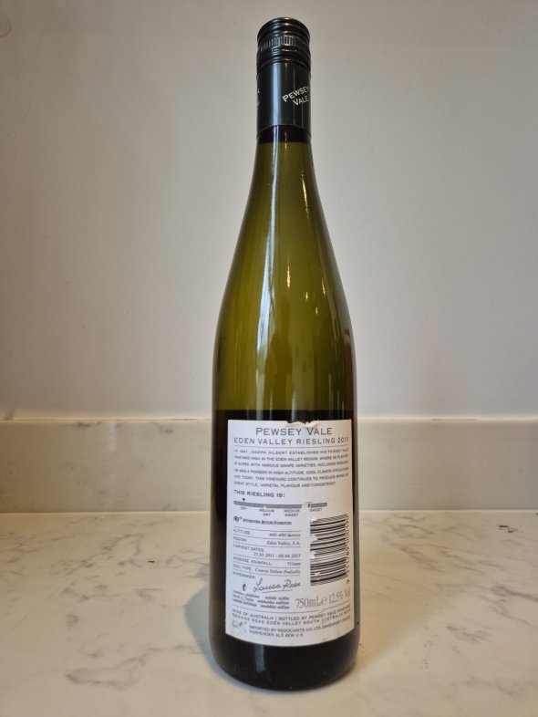 Pewsey Vale, Riesling, Eden Valley