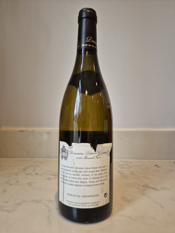 Domaine Latour Giraud, Meursault Boucheres Premier Cru