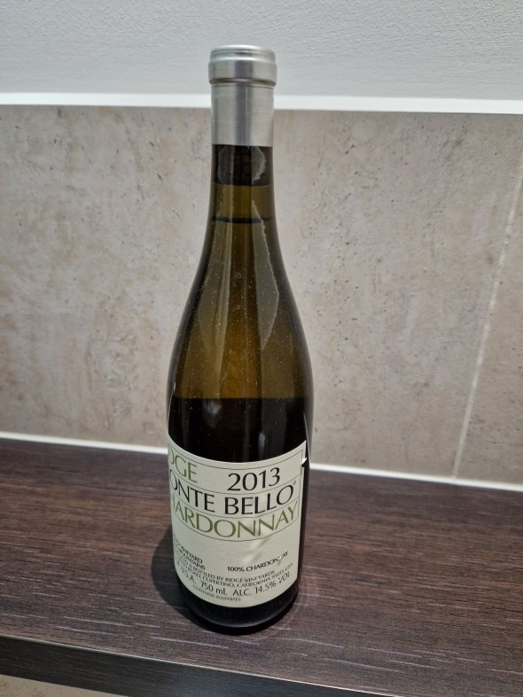 Ridge, Monte Bello Chardonnay, Santa Cruz Mountains