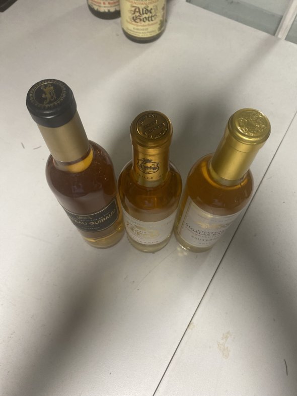 2015 Sauternes tasting case