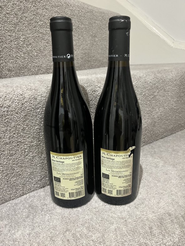 2018 (2 bottles) M. Chapoutier, Crozes-Hermitage, Les Meysonniers
