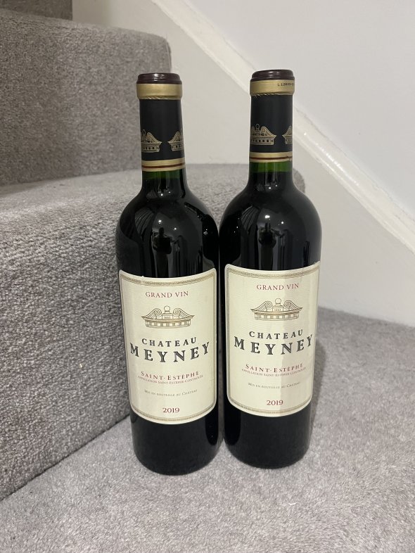 2019 (2 bottles) Chateau Meyney, Saint-Estephe