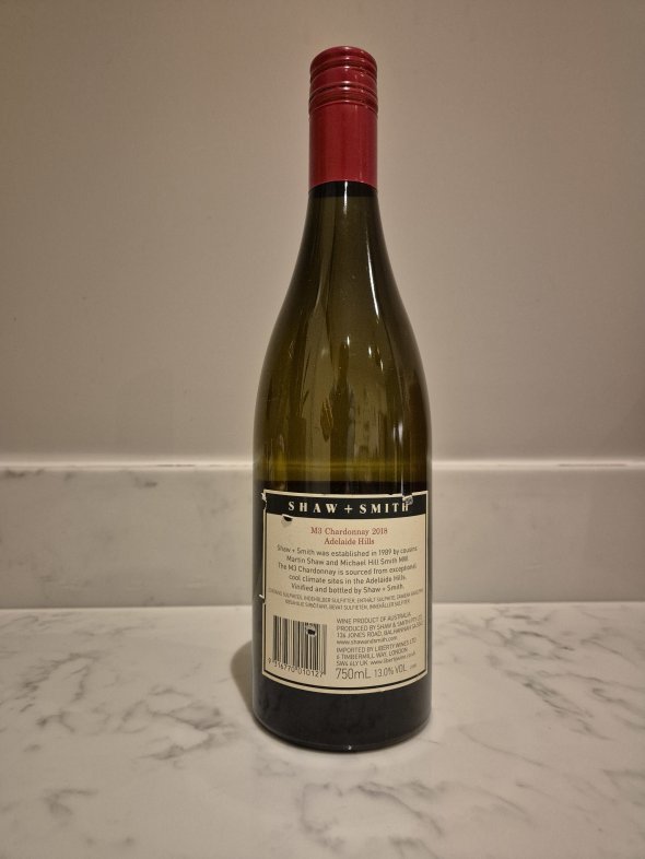 Shaw + Smith, M3 Chardonnay, Adelaide Hills