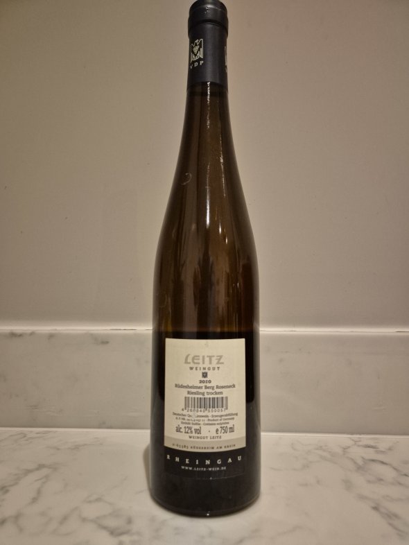 Weingut Leitz, Rudesheimer Berg Roseneck Riesling Trocken Alte Re, Rheingau