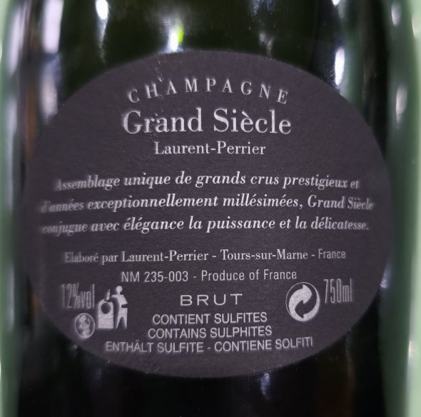 Laurent Perrier, Grand Siecle, Grand Cuvee NV
