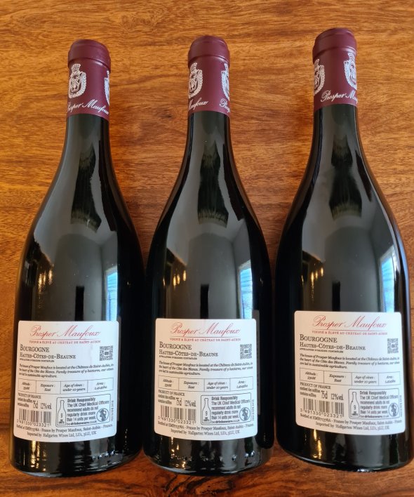 Prosper Maufoux, Bourgogne, Pinot Noir