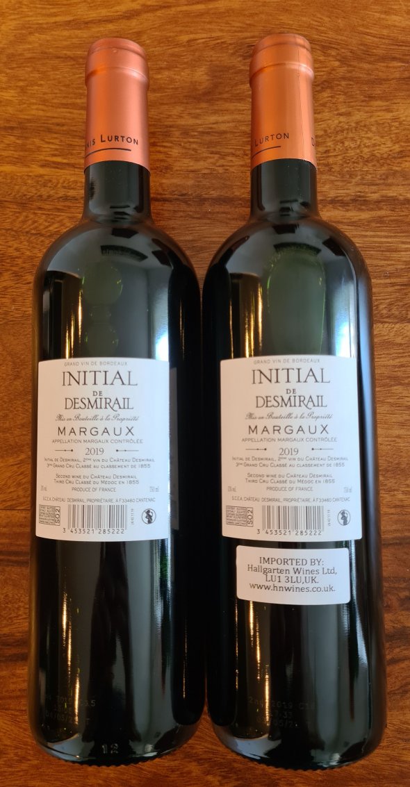 Initial de Desmirail, Margaux