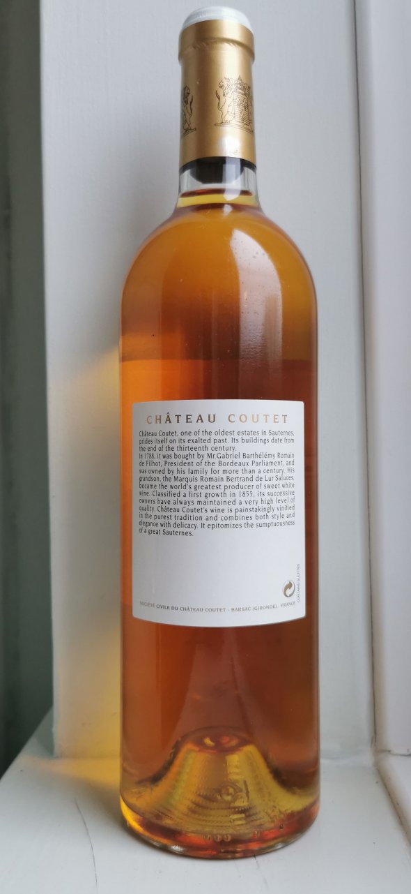 Chateau Coutet Premier Cru Classe, Barsac