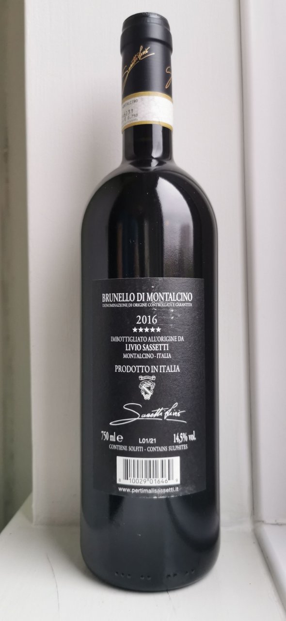 Pertimali (Livio Sassetti), Brunello di Montalcino