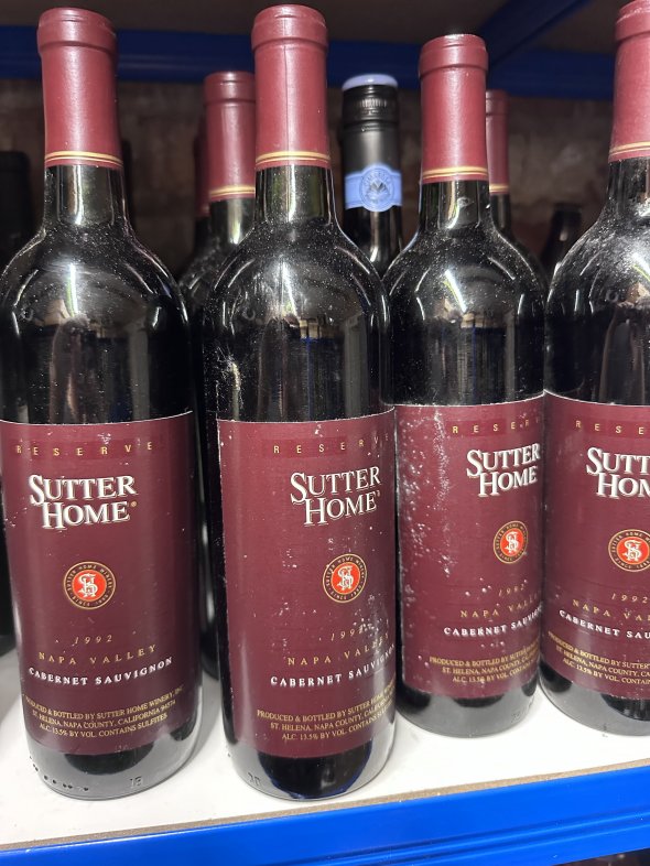 Sutter Home, napa cab reserve Cabernet 