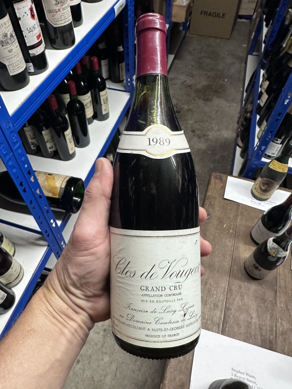 Francois de loisy clos de vougeot grand cru