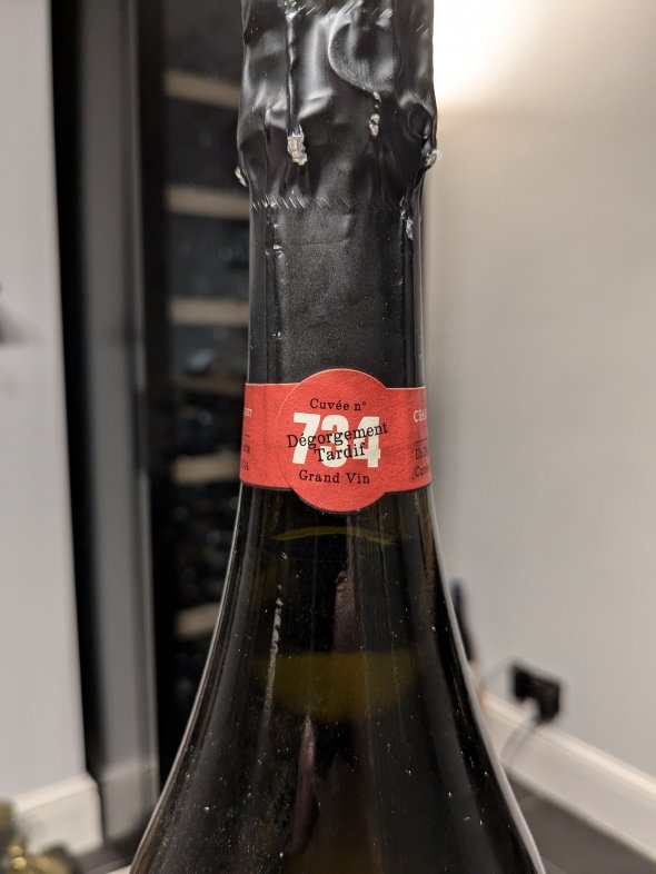 Jacquesson, Cuvee 734 Degorgement Tardif