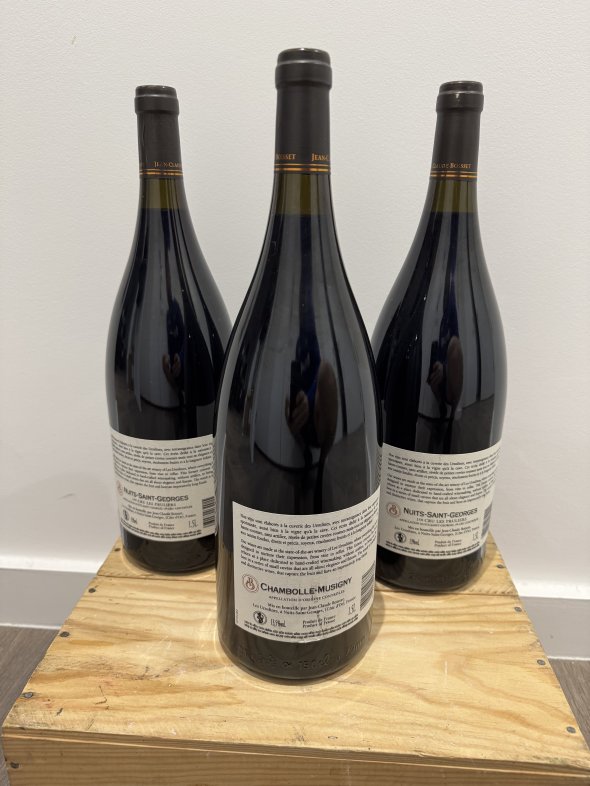 2019 Nuit Saint Georges 1er cru Les Pruliers 2x150cl and 2019 Chambolle Musigny 1x150cl