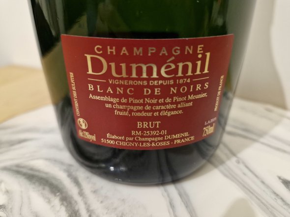 Dumenil, Amour Cuvee Premier Cru